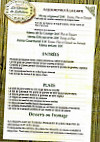 La Grange De Labahou menu