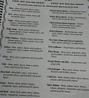 Mi Amor's Pizzeria menu