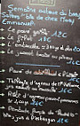 Le Bistrot Des Halles menu