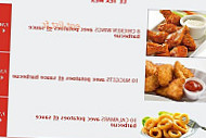 Carina Pizza menu