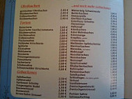 Café Winklstüberl menu