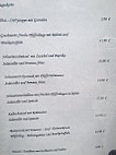 Dazert menu