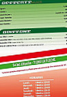 Damiano Pizza menu