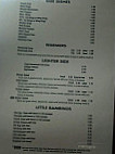 Little Bambinos menu