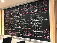 L'entracte menu