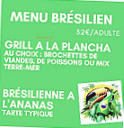 L'estate menu