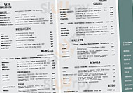 Goldene Rakete menu