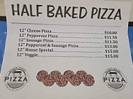 Wagon Wheel Cafe Pizza menu