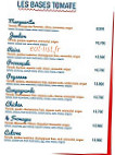 Café De La Plage menu