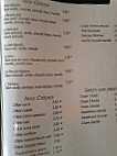 La Grillade menu