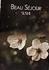 Le Beau Séjour Sushi menu