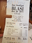 Blasi menu