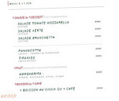 La Samb menu