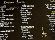 La Romaziere menu