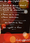 Le comptoir menu