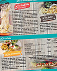 La Mangoune menu