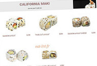 Sushi Do menu