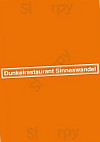 Dunkelrestaurant Sinneswandel menu