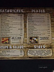 Mel's Diner menu