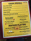 Big Mama's Cajun Kitchen menu