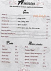 La Médina menu