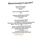 La Batisse menu