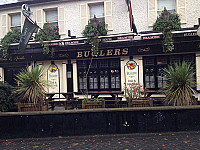 Buglers outside