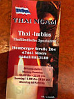 Thai-Ngam menu