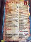 Tequilas menu