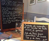 Le Saint Fiacre menu