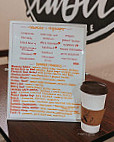 The Table Coffee House menu