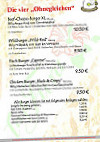 Cafe Flora  menu