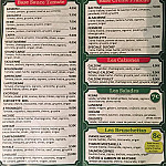 Pronto Pizzas menu