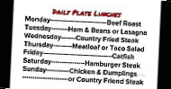 Berghoff's Cafe menu