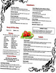 Red Rooster menu