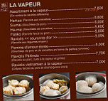 La Villa Céleste menu