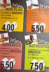 La Mie Câline menu