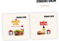 Burger King food