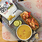 Quincy's Original Lobster Rolls food