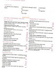 La Bisquine menu