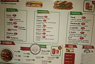 Escale Pizza menu