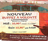 Le Grand Wok 2 menu