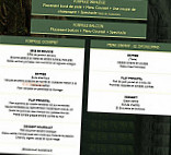 Zagal Cabaret menu