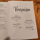 Spelzenhof menu