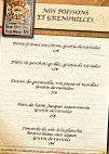 Restaurant l' Hotel des bains a Charavines menu