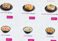 Sushi Shop menu