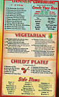 El Ranchero menu