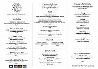 Küchenfreunde Lehmweg menu