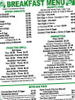 Darrell's menu