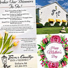 Town And Country Inn And Resort In The White Mountains Of New Hampshire menu